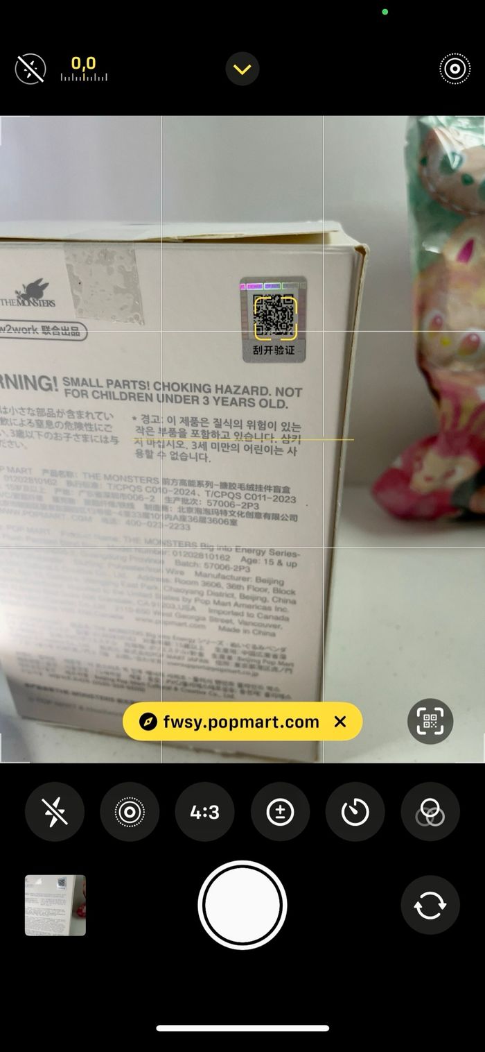 Labubu The Monsters Big into Energy Hope Sachet scellé - photo numéro 2