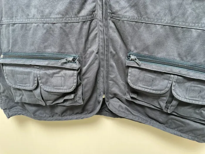 Utility vest navy blue Mens size 50 XL - photo numéro 3