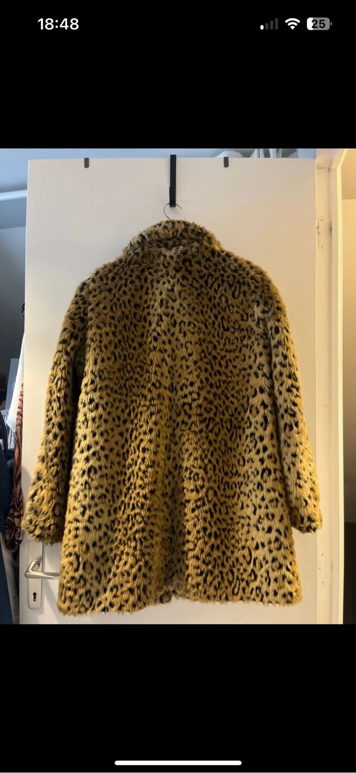 Manteau en fourrure léopard Pimkie - photo numéro 2