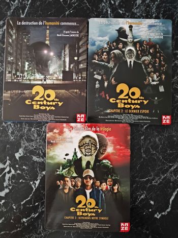 20th Century Boys trilogie en Blu-ray