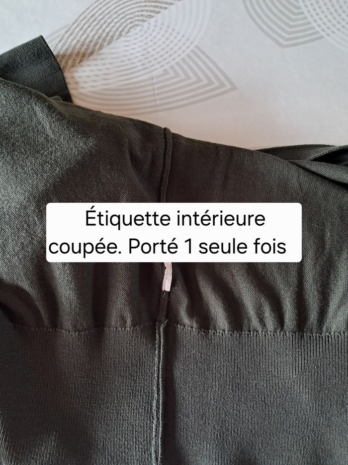 Cardigan long pour femme taille 3XL - photo numéro 3