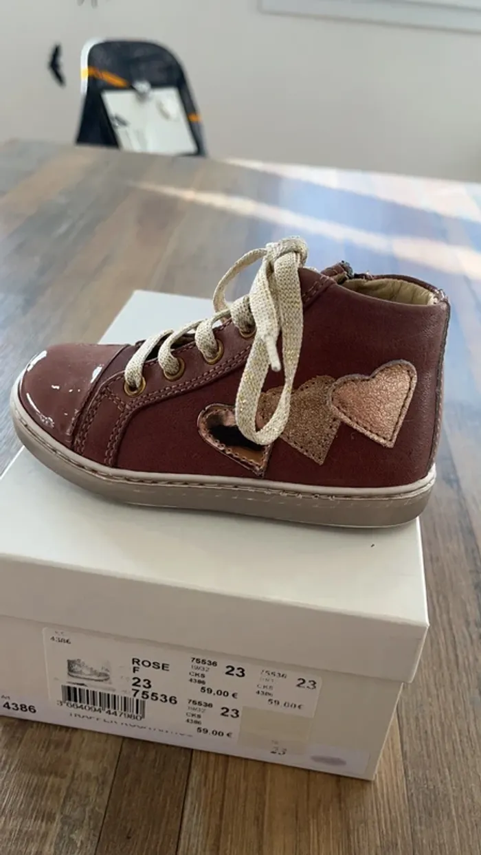 Chaussures CKS rose - photo numéro 9