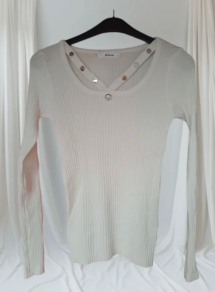 Blouse blanche taille unique