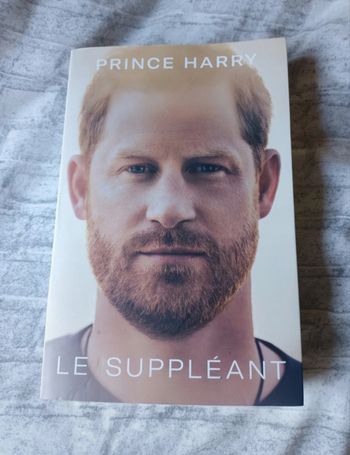 Livre " Le Suppléant " du Prince Harry 🍁🍂