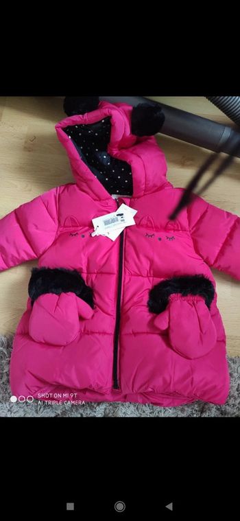 Doudoune veste catimini 9 mois
