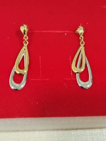 Boucles d'oreilles Pendantes en or 375/9 carats