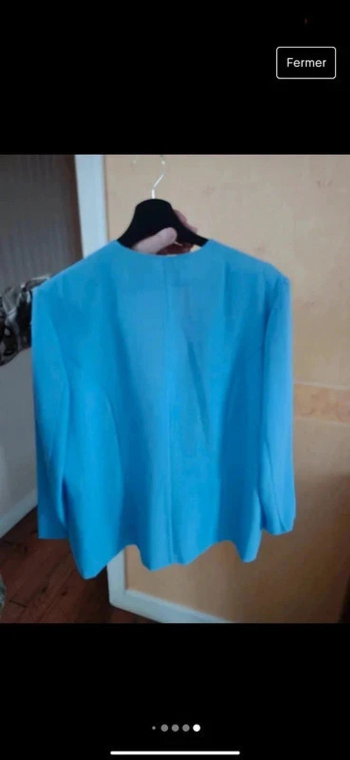 Ensemble de tailleur chic pour cérémonie femme taille 46 en excellent état - photo numéro 10