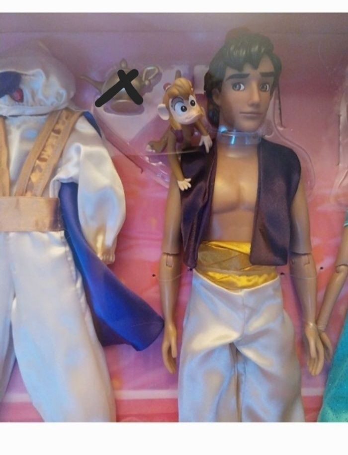 Poupée Aladdin deux tenues classique et Prince Ali et Abu- Coffret de poupées Disney - photo numéro 4