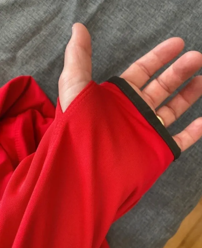 Veste femme sport rouge XL - photo numéro 3