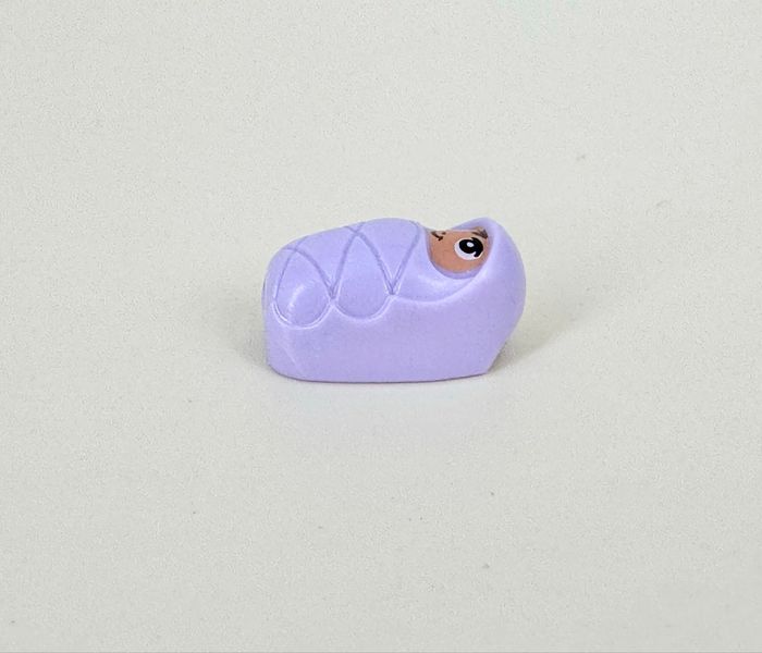 Lego Figurines Friends : Bébé langé couleur lavande Jason / Eman - NEUF - photo numéro 5