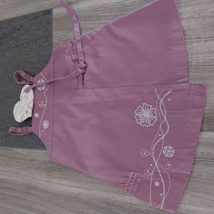 Robe à bretelles mauve neuve - photo numéro 1