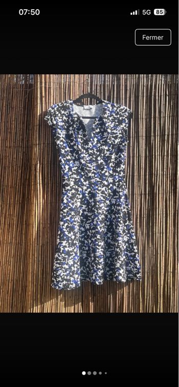 Robe Jacqueline Rui décolleté goutte d’eau
