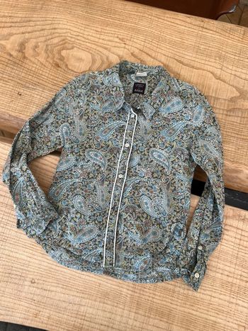 Blouse ne Liberty of london Eagles aigle taille 8 ans fille