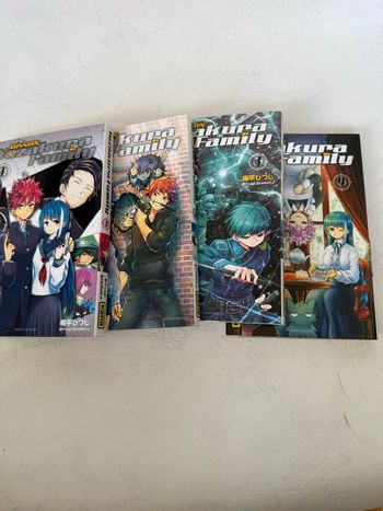 Manga Mission Yozakura family Tome 1 à 4