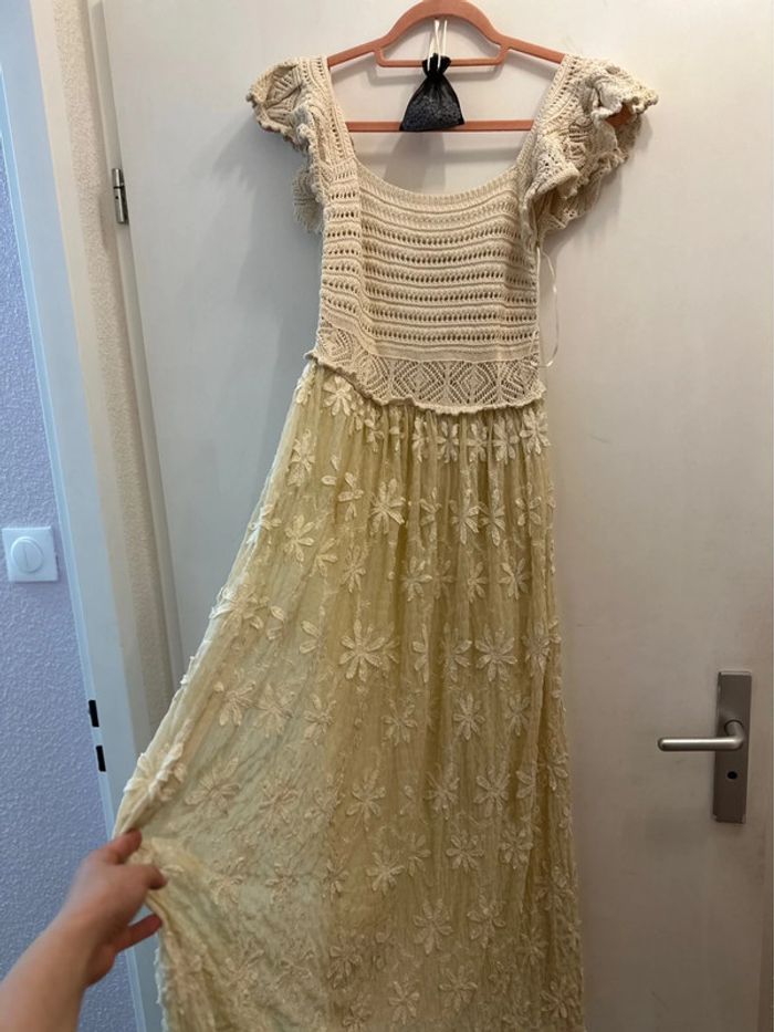 Robe crochet Zara