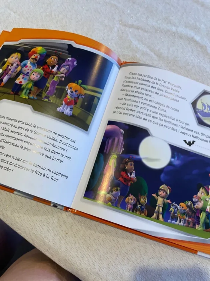 Lot de 2 livres pat patrouille joyeux Halloween et fleurus - photo numéro 9
