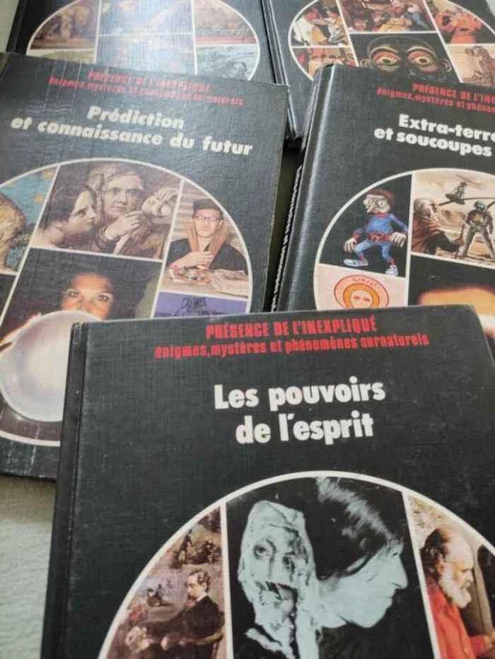 5 livres ésotériques présence de l'inexpliqué énigmes mystère et phénomènes ésotériques - photo numéro 2