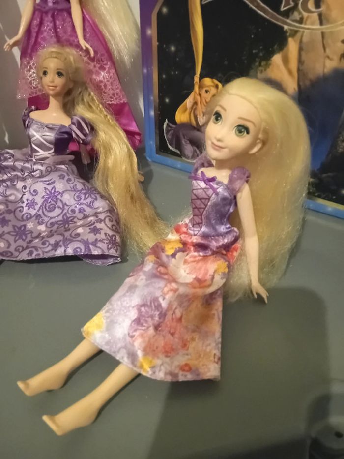 Lot de princesses raiponce et flin rider - photo numéro 6