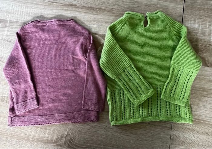 Lot de 2 pulls en maille - CIKOBY - 6/9 mois - photo numéro 2