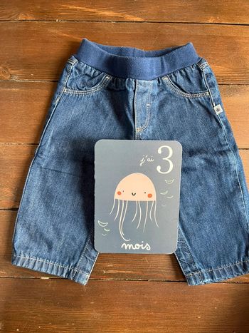 Jean petit bateau doublé confortable