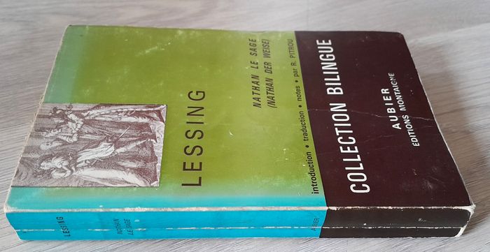 Lessing Nathan le sage ( nathan der weise) collection bilingue - photo numéro 2