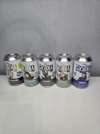Lot de Figurines Funko Soda Seigneur des Anneaux encore emballées