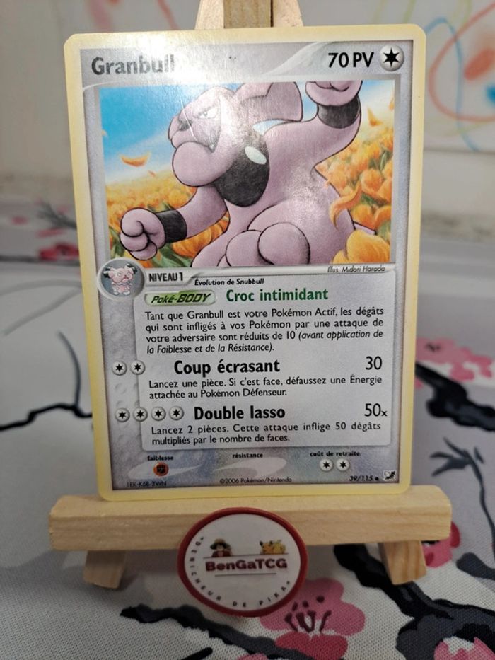 Carte Granbull 39/115 EX Forces Cachées Fr