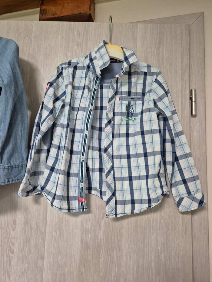 Lot de 2 chemises 6ans - photo numéro 3