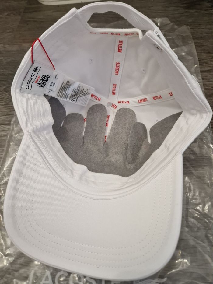 Casquette Lacoste - photo numéro 5