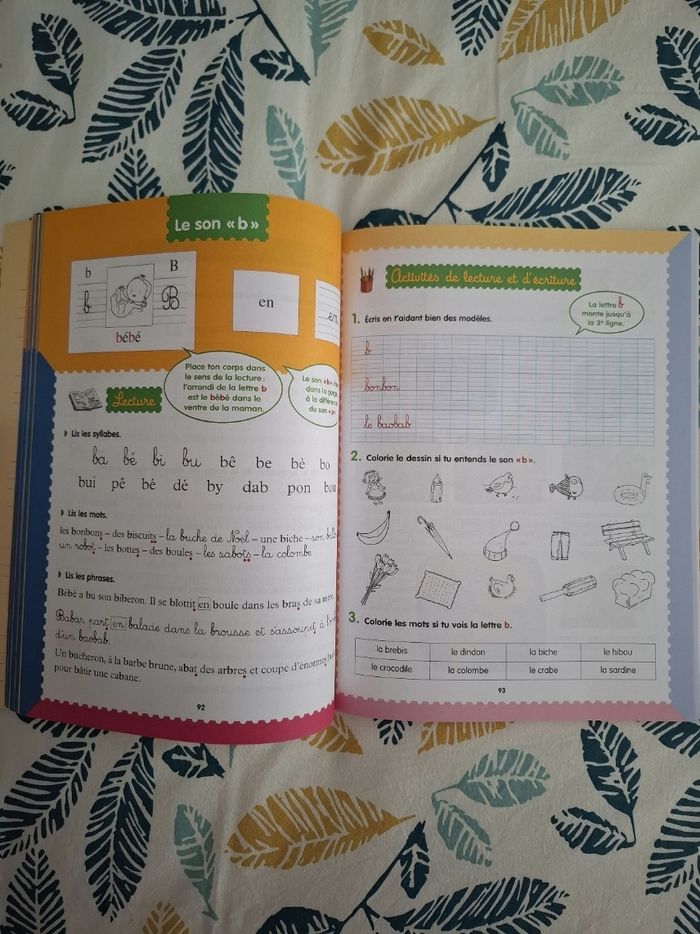 Mon gros cahier pour apprendre à lire et à écrire - photo numéro 9