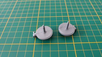 Axes de roue avant pièce miniature Bburago Burago Bugatti type 59 1934 1/18 1/18e 1/18ème #B98