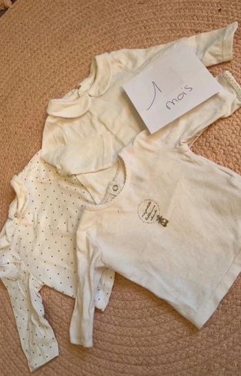 Lot 3 hauts manches longues