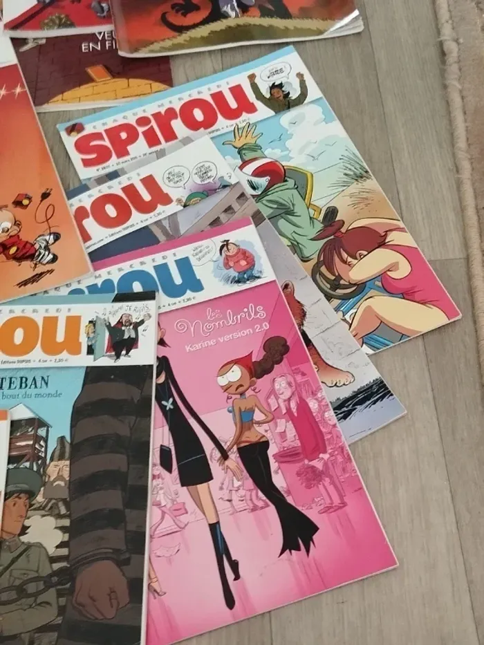Lot de 12 magazines SPIROU année 2010-11 L006 - photo numéro 8