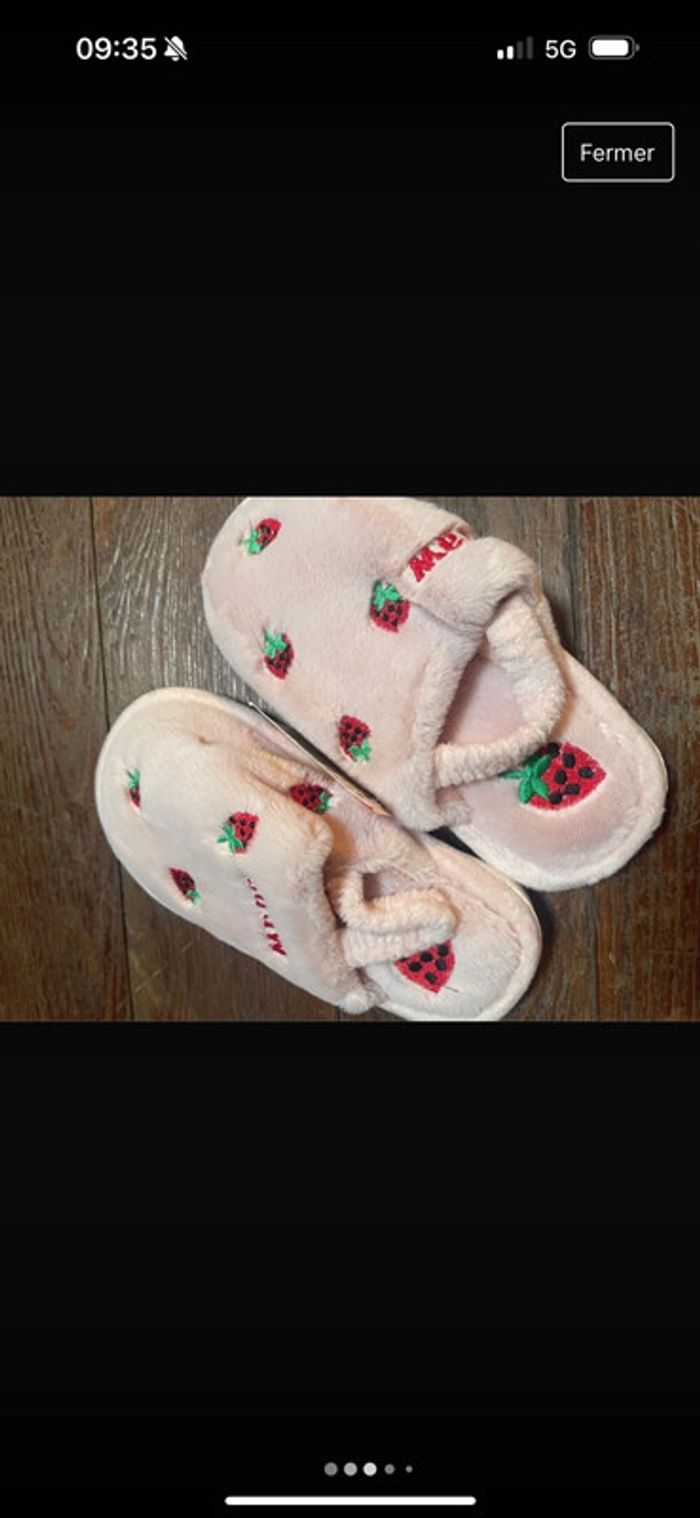 Pantoufle chausson enfant - photo numéro 3