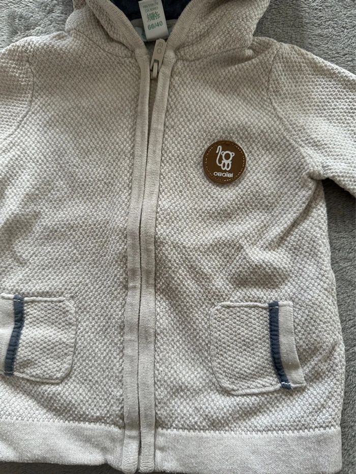 Gilet à capuche - 6 mois - Obaïbi - photo numéro 2