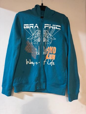 Veste à capuche mi saison garçon