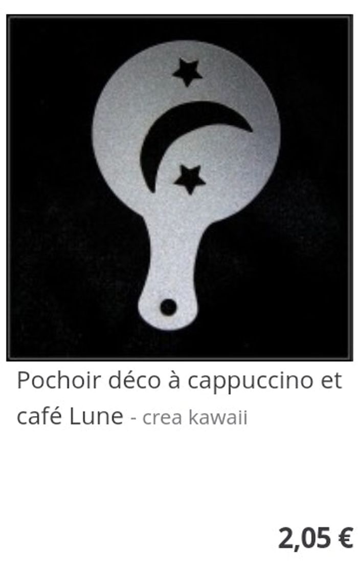 Pochoir à boisson - photo numéro 4