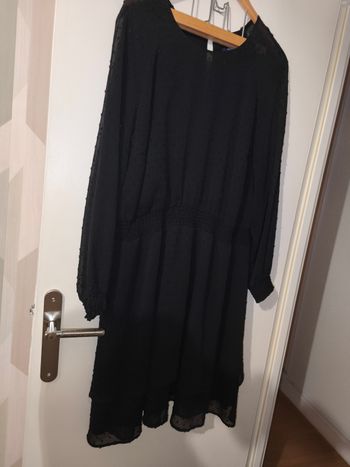 Robe noir femme grande taille