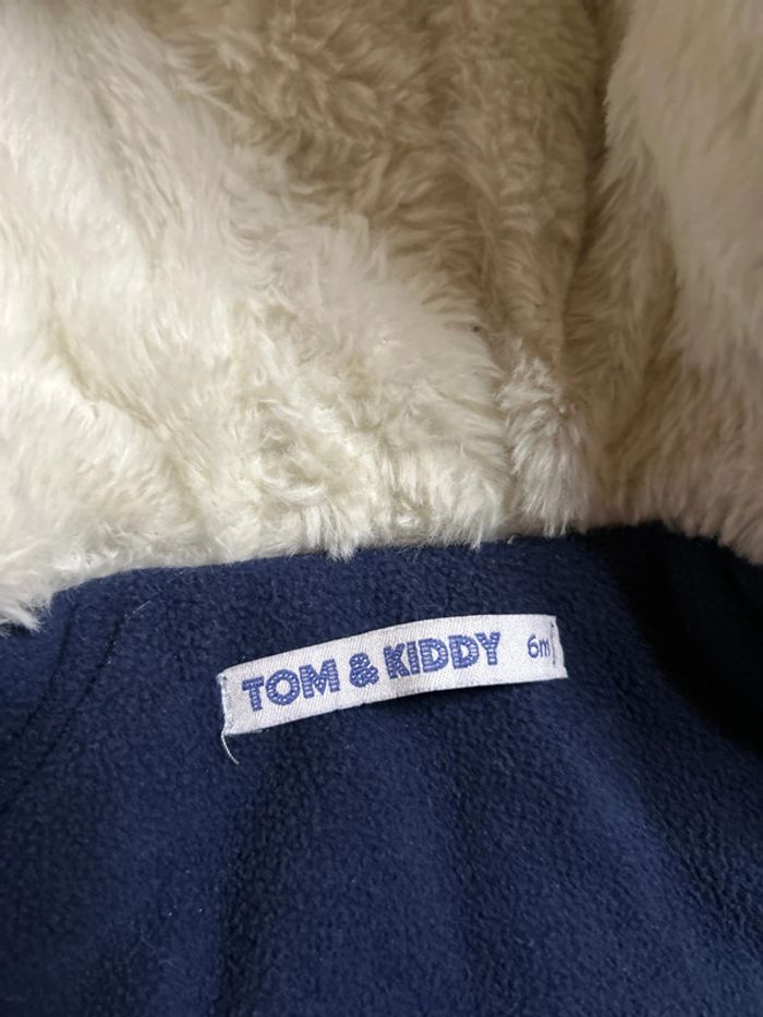Parka Tom&kiddy 6M bleu marine - photo numéro 7
