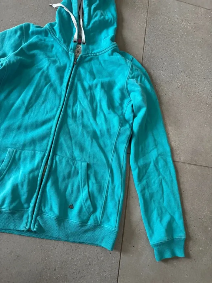 Gilet bleu Bizzbee, taille M, très bon état - photo numéro 2