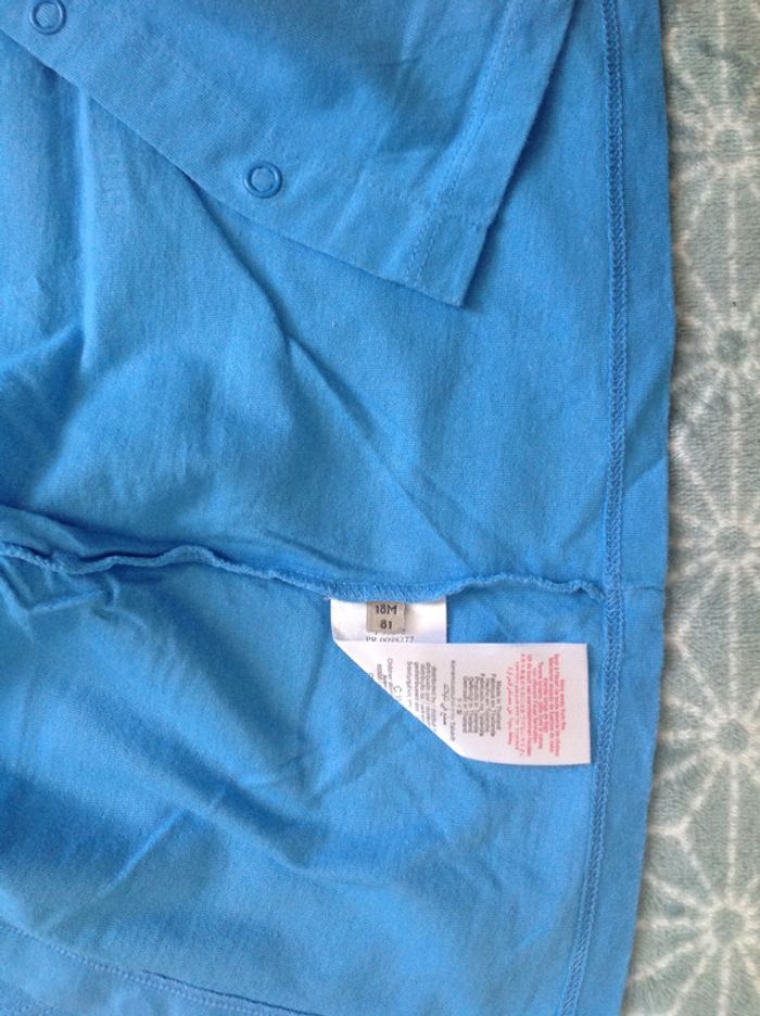 Tee-shirt Timberland bleu - 18 mois - photo numéro 5