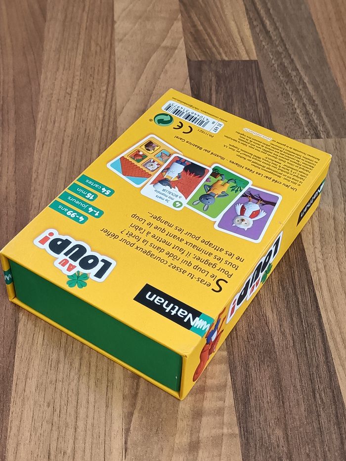 Jeu de carte Le loup - sauver les animaux - jeu d'observation et coopération - photo numéro 6