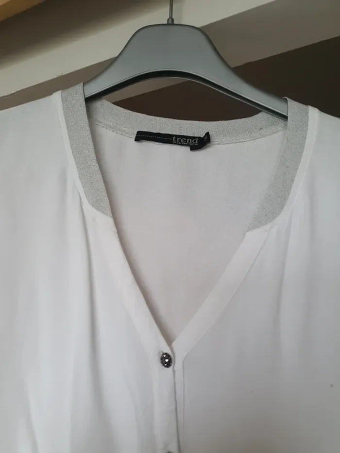 Chemise col V - photo numéro 3