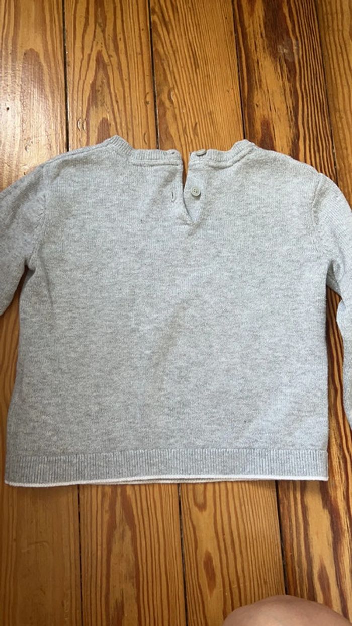 Pull-over bébé fille ou mixte Tommy Hilfiger - photo numéro 5