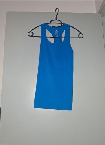 Débardeur de sport  bleu taille 36