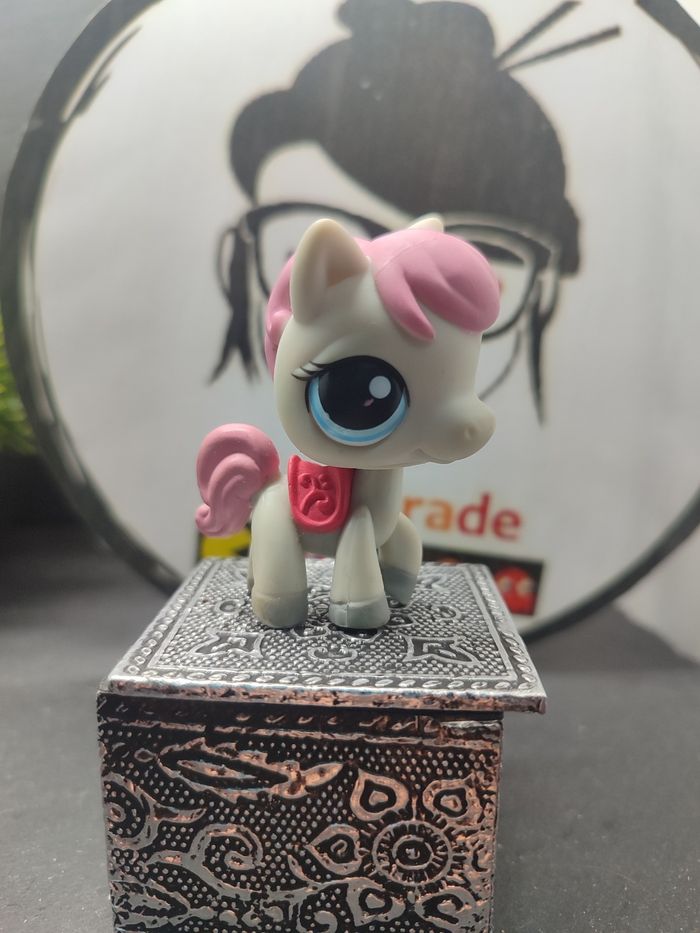 Lps01150 My Littlest Petshop Lps Pet Shop Authentic Horse Cheval Pony Poney 1097 - photo numéro 2