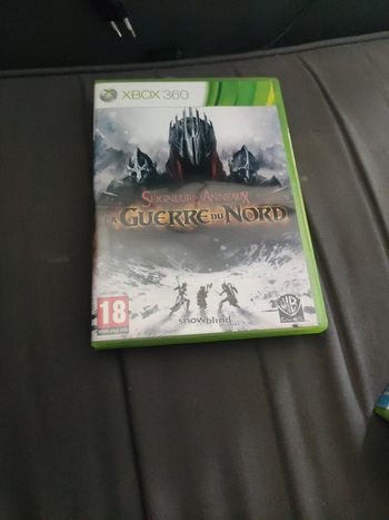 Seigneur des anneaux la guerre du nord Xbox 360