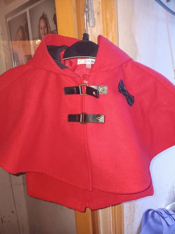 Manteau à cape et capuche 9mois kiabi