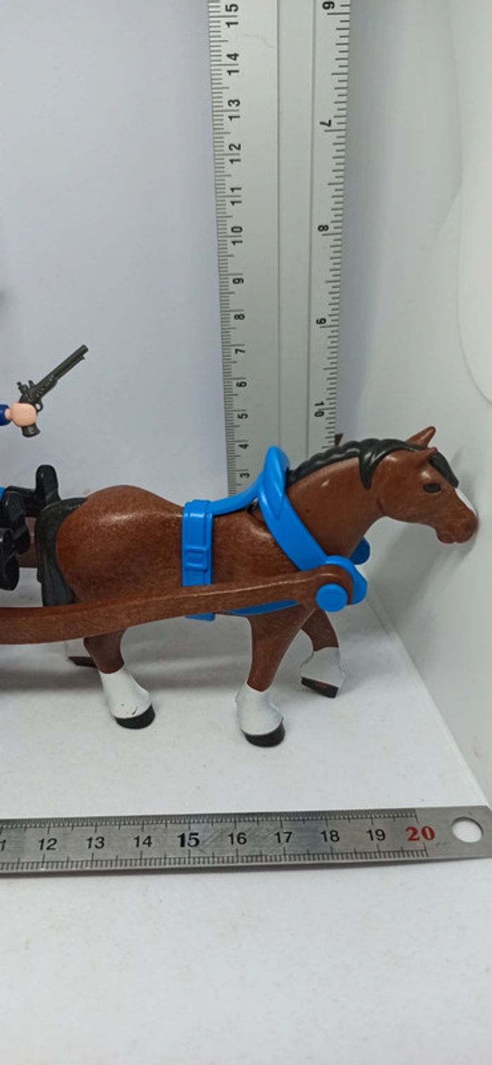 Convoi de nordistes avec canon playmobil - photo numéro 4