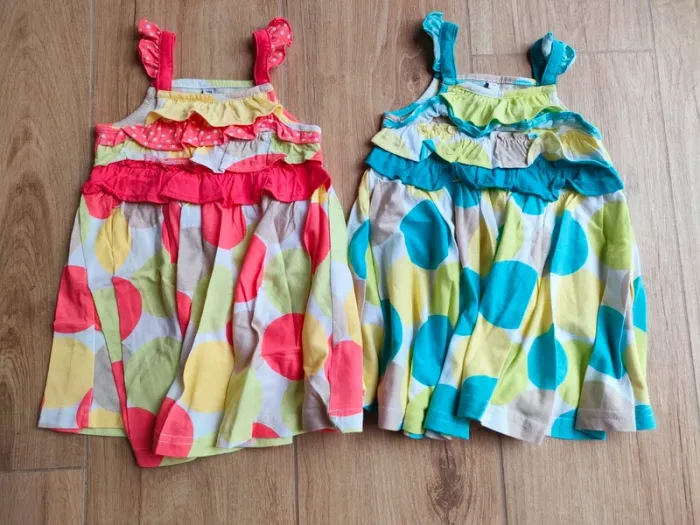 Lot de 2 robes 12 mois